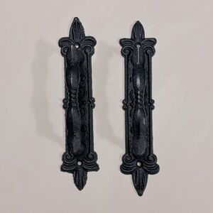Antique Barn Door Handle 9.5” Long • Set of 2